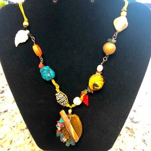 Handmade costume jewelry.